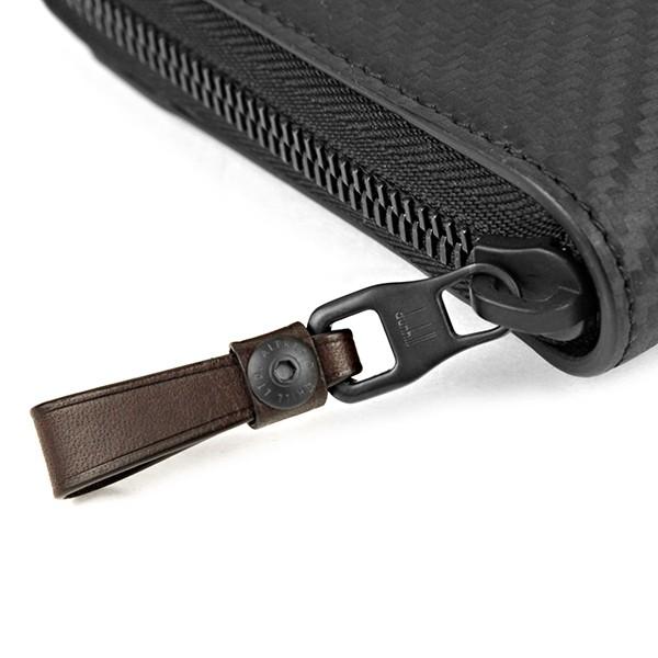 並行輸入 ダンヒル 長財布(ラウンドファスナー) シングルジップオーガナイザー L2A213A ブラック 黒 爆買 | dunhill | 06