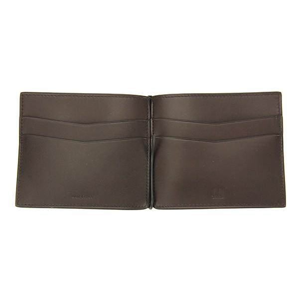 並行輸入 ダンヒル マネークリップ マネークリップビルフォールド L2A285A ブラック 黒/ダークブラウン 爆買 | dunhill | 03