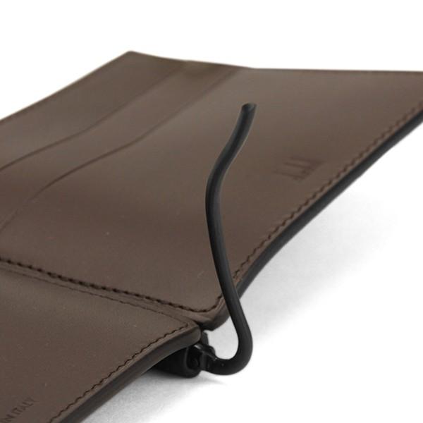 並行輸入 ダンヒル マネークリップ マネークリップビルフォールド L2A285A ブラック 黒/ダークブラウン 爆買 | dunhill | 06