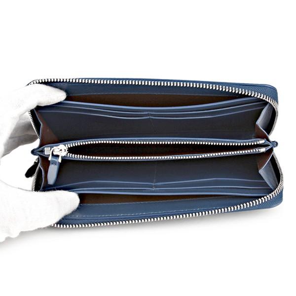 並行輸入 ダンヒル 長財布(ラウンドファスナー) ジップコートウォレット L2AE18D ブルー 青 爆買 | dunhill | 03