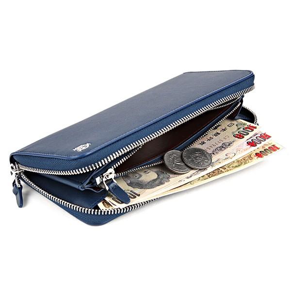 並行輸入 ダンヒル 長財布(ラウンドファスナー) ジップコートウォレット L2AE18D ブルー 青 爆買 | dunhill | 04