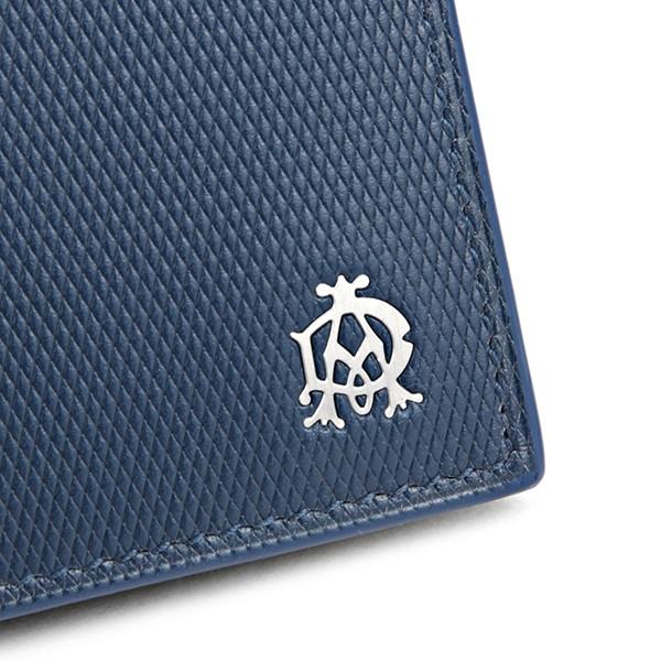 並行輸入 ダンヒル 2つ折り財布 4CC コインパース L2AE32D ブルー 青 爆買 | dunhill | 06