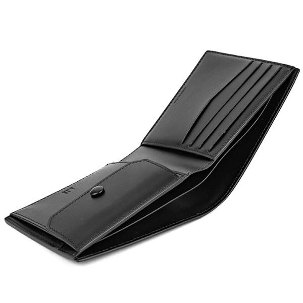 並行輸入 ダンヒル 2つ折り財布 4CC コインパース L2AS32A ブラック 黒 爆買 | dunhill | 04