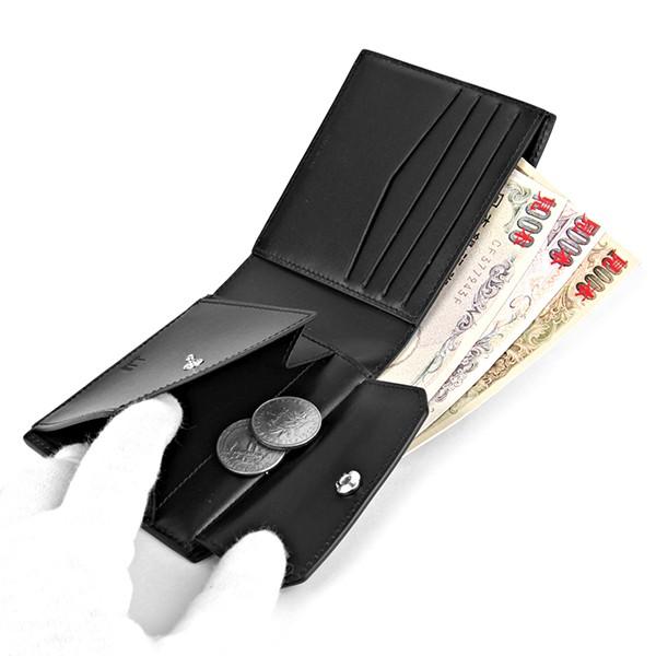 並行輸入 ダンヒル 2つ折り財布 4CC コインパース L2AS32A ブラック 黒 爆買 | dunhill | 05