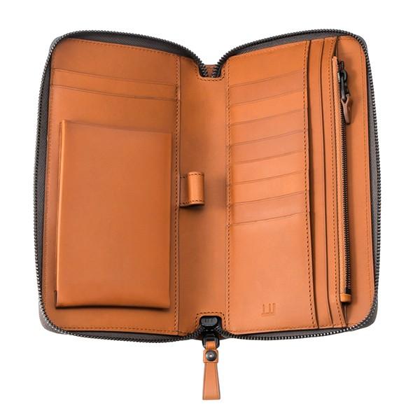 並行輸入 ダンヒル 長財布(ラウンドファスナー) SINGLE ZIP ORGANIZER L2V5D2V ダークグリーン/ライトブラウン 爆買 | dunhill | 04