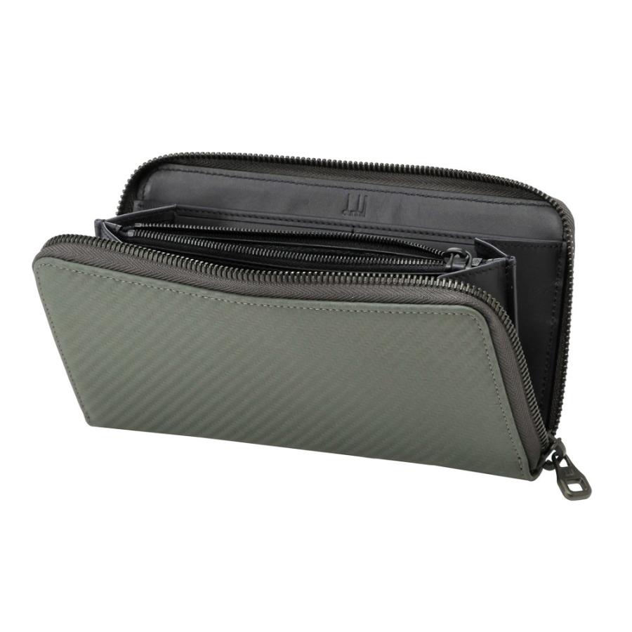 未使用品　ダンヒル　長財布　ラウンドファスナー　エンジンターン ダンヒル 長財布 メンズ ラウンドファスナー エンジンターン ラゲッジ