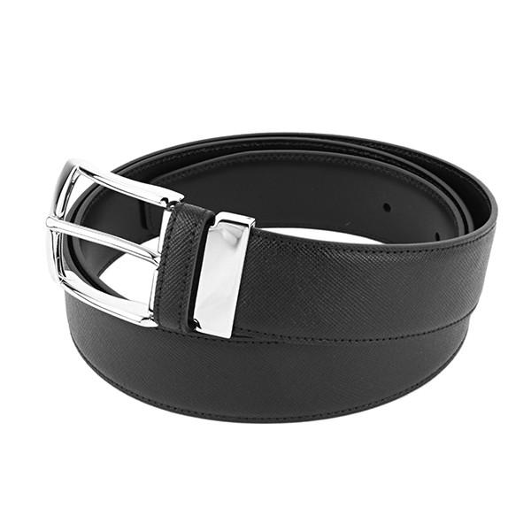 並行輸入 ダンヒル ベルト リバーシブルベルト HPB122A ブラック 黒 爆買 | dunhill