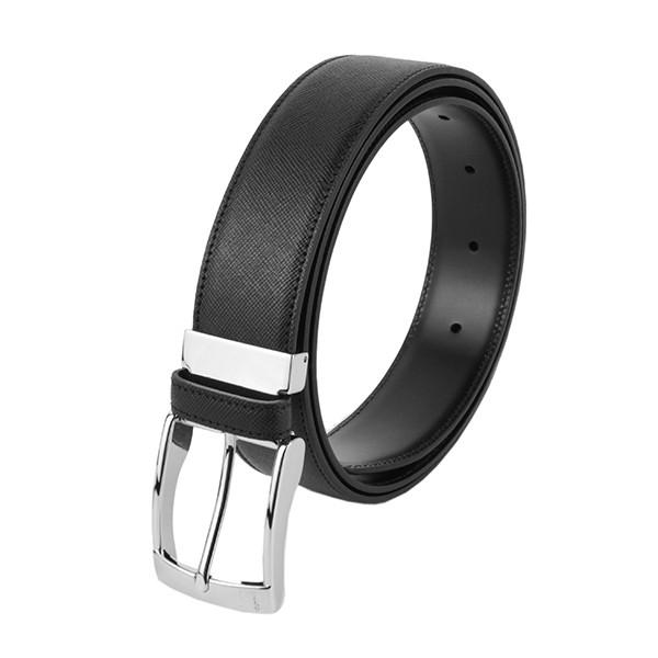 並行輸入 ダンヒル ベルト リバーシブルベルト HPB122A ブラック 黒 爆買 | dunhill | 01