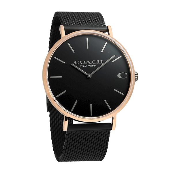 並行輸入 コーチ 腕時計 COACH CHARLES 14602470メンズ ブラック | COACH