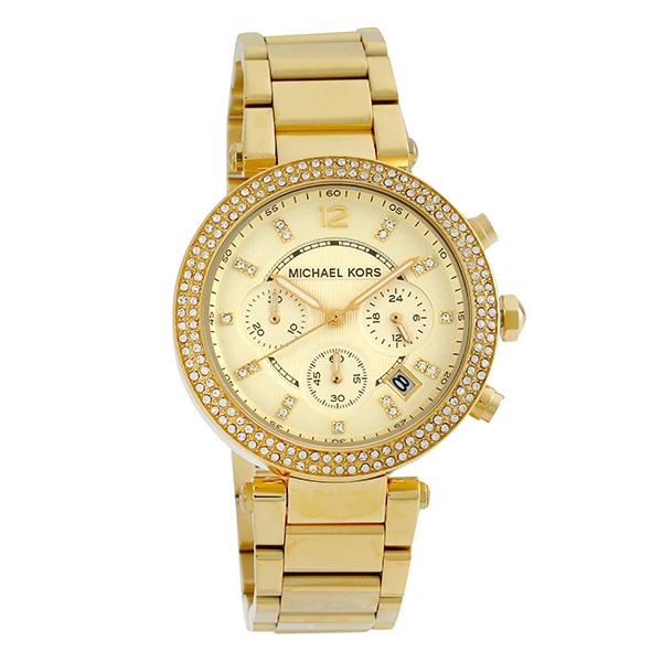 並行輸入 マイケルコース 調節可 MICHAEL KORS PARKER MK5354レディース ゴールド | MICHAEL KORS
