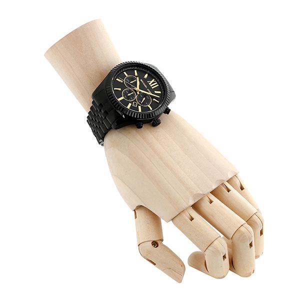 並行輸入 マイケルコース 調節可 MICHAEL KORS LEXINGTON MK8603メンズ ブラック | MICHAEL KORS | 03