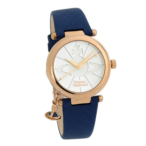 並行輸入 ヴィヴィアン ウエストウッド 腕時計 Vivienne Westwood  VV006RSBLレディース シルバー | Vivienne Westwood
