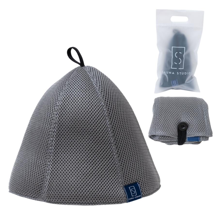 【数量限定】サウナハット PRO  超極厚 大きめ 深め メッシュ 3層構造 サ SAUNA STUDIOS] メッシュサウナハット 3Dメッシュ 速乾 軽量 洗濯可 二