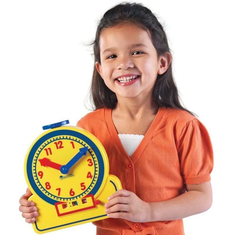 現品限り一斉値下げ ラーニング リソーシズ Learning Resources 学習時計 デジタルとアナログ 生徒用 22cm Ler 2994 Www Hirshmark Com