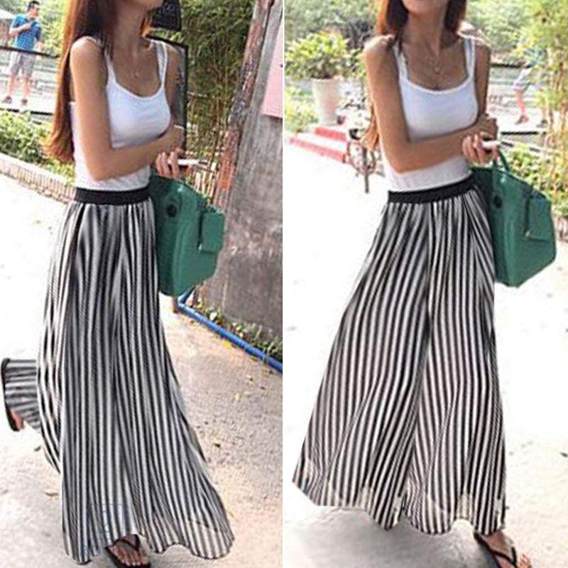 セカンドルーツ ストライプ マキシ スカート ロング丈 シフォン ベアトップ ワンピース 2way フレア 長め 丈 春夏 可愛い 可愛いス ２０１３新入荷