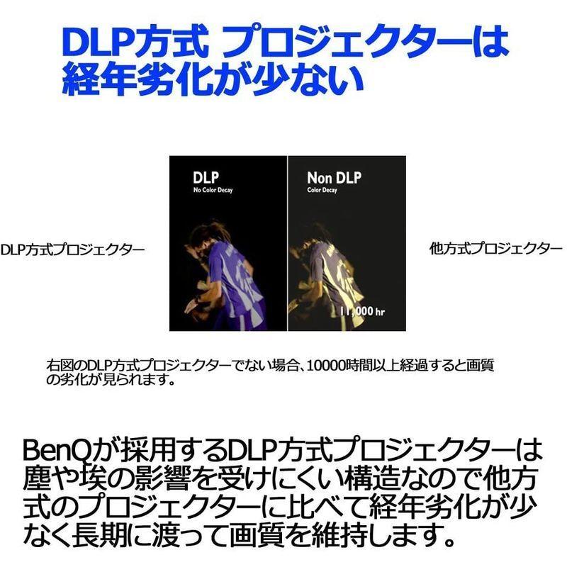 BenQ DLP ホームプロジェクター TH671ST 短焦点モデル フルHD 3000lm 低遅延 ゲーミング ゲームモード 2.7kg｜brucker-store｜04