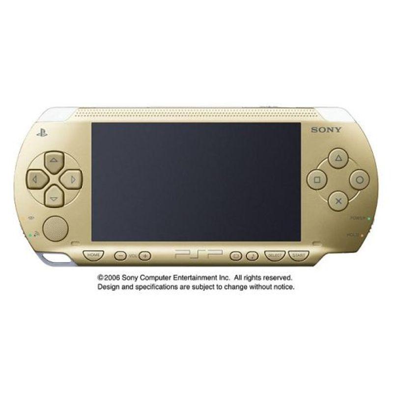 PSP「プレイステーション・ポータブル」 シャンパンゴールド (PSP-1000CG) メーカー生産終了 割引特価 