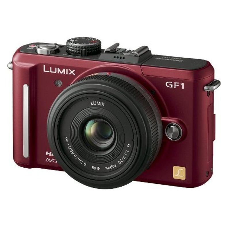 パナソニック デジタル一眼カメラ GF1 レンズキット(20mm F1.7パン