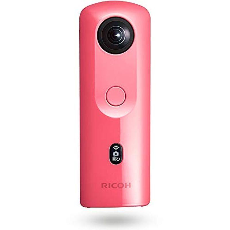 輝く高品質な 360 手振れ補正機能搭載 360度全天球カメラ ピンク Pink Sc2 Theta Ricoh 4k動画 Th 進化したhdr合成機能 アクションカメラ ウェアラブルカメラ Populationmalawi Org