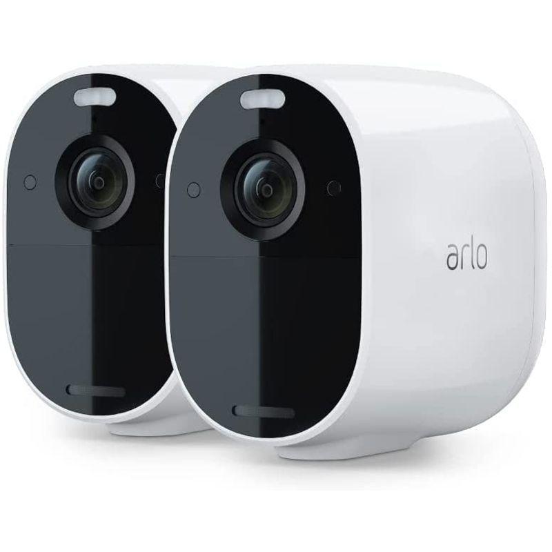 Arlo エッセンシャル アウトドア カメラ 2台セット Amazon.co.jp: アーロ(Arlo) 第2世代Essential 防犯カメラ2K
