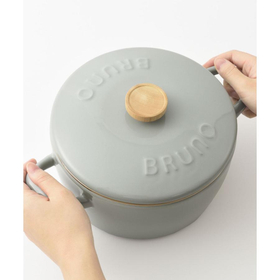 BRUNO（ブルーノ） 公式ブルーノ カセットコンロミニ ホーロー両手鍋