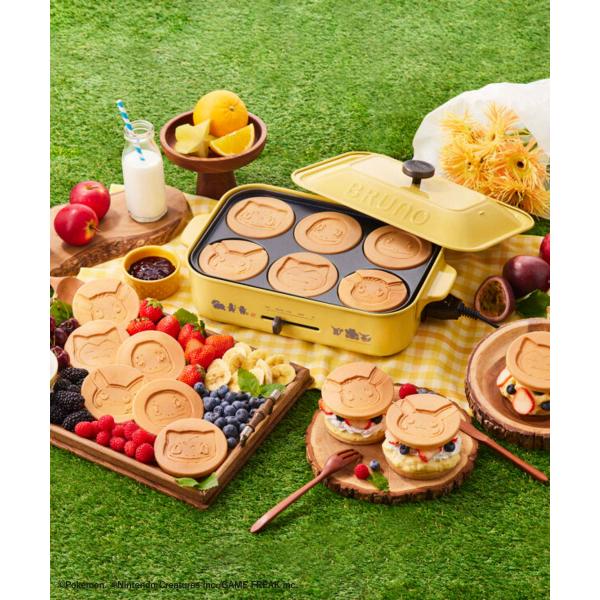 BRUNO ポケモン コンパクトホットプレート セラミックコート鍋セット