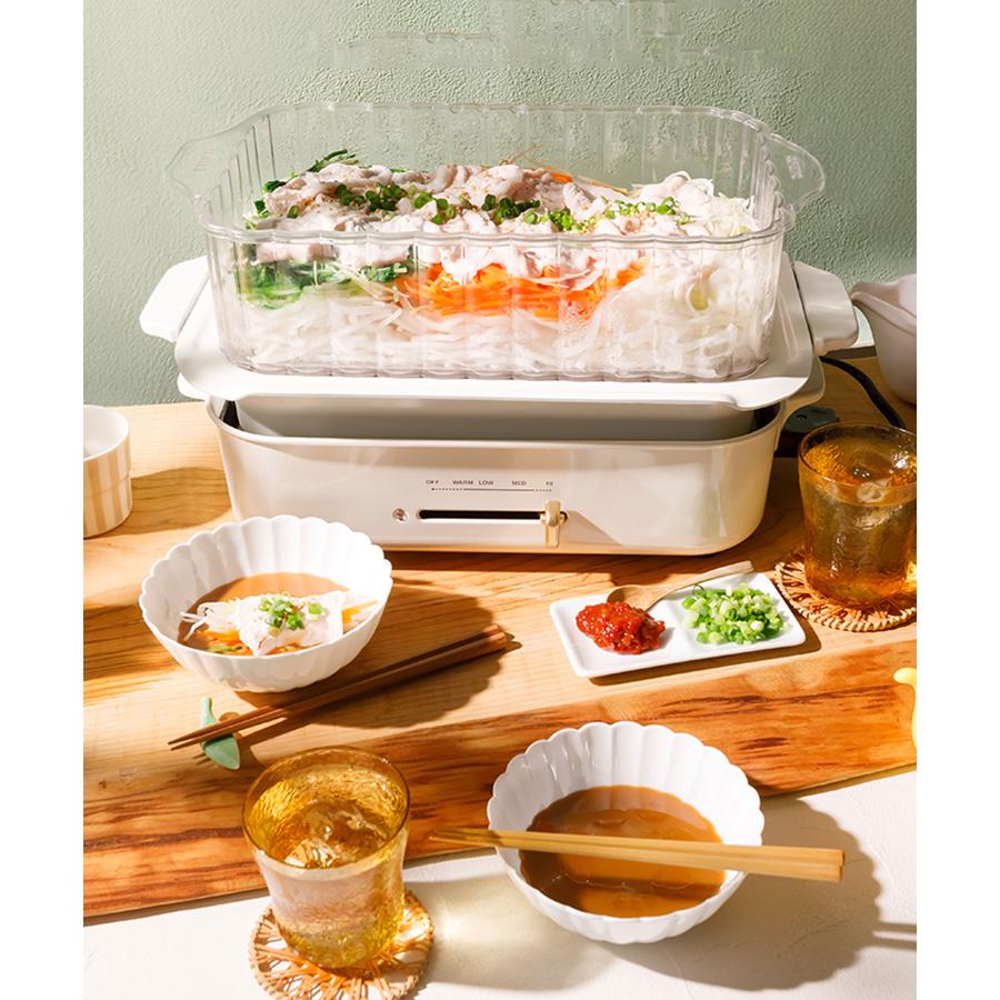 BRUNO（ブルーノ） コンパクトホットプレート セラミックコート鍋