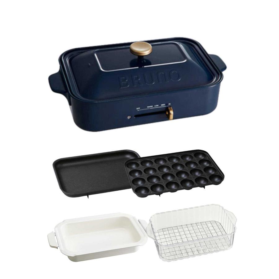 BRUNO（ブルーノ） コンパクトホットプレート セラミックコート鍋