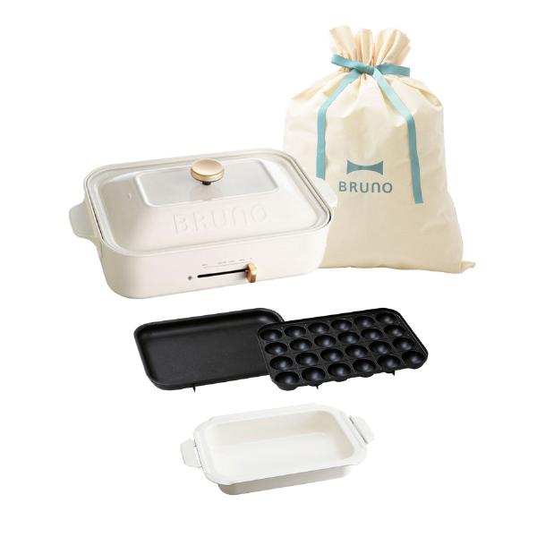 BRUNO コンパクトホットプレート　他　未開封 BRUNO（ブルーノ） BRUNO直営店限定 コンパクトホットプレート+