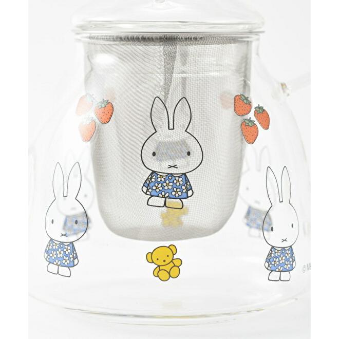 Dick Bruna×GENIAL ミッフィー耐熱ガラスポット  ティー 紅茶 茶 優雅 ひとり暮らし インテリア おしゃれ｜bruno-official｜05