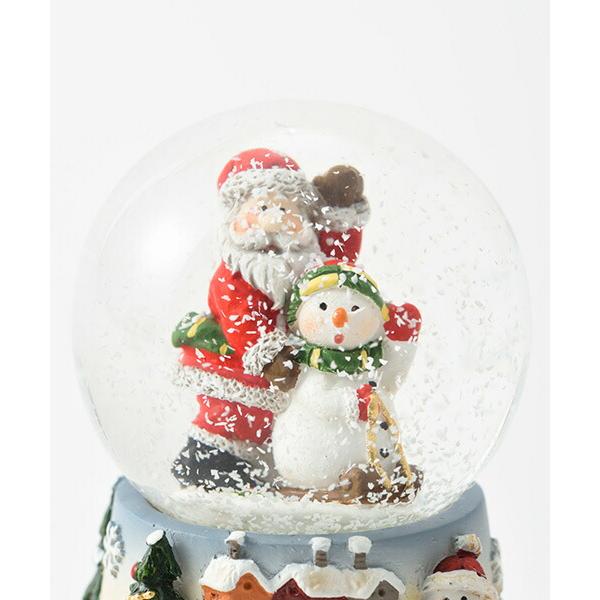 BRUNO 公式 クリスマス スノードーム S GUO-SD142 サンタ