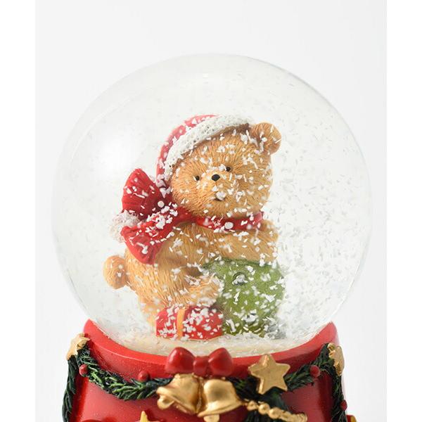 BRUNO 公式 クリスマス スノードーム S GUO-SD142 サンタ