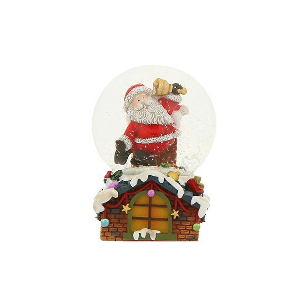 BRUNO 公式 クリスマス スノードーム S GUO-SD142 サンタ