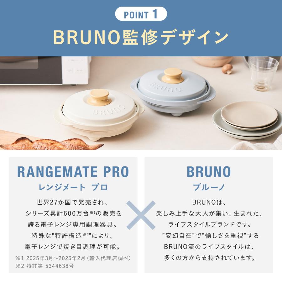 BRUNO（ブルーノ） 公式 BRUNOレンジメート プロ by BRUNO MCB101A