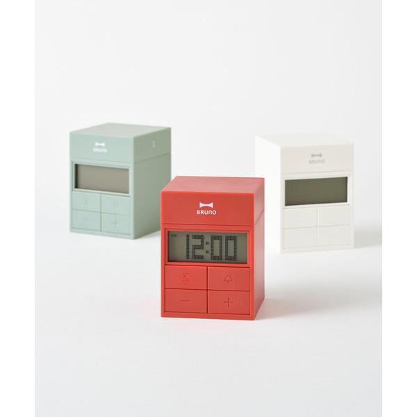 BRUNO（ブルーノ） 置き時計 おしゃれ 時計 置時計 タイマー