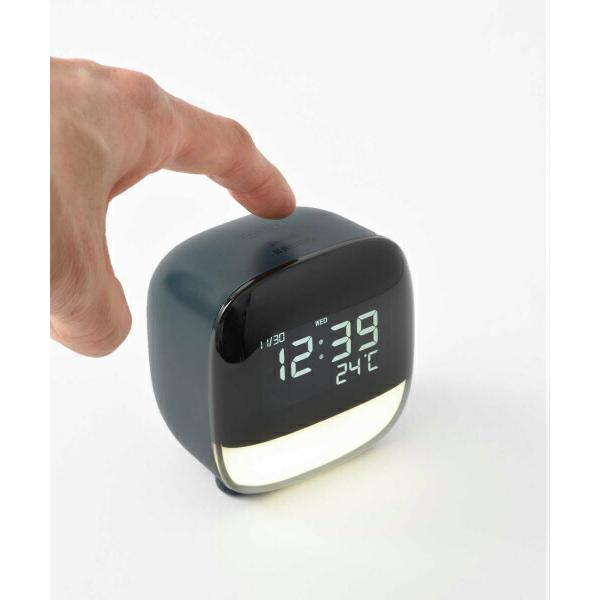 置き時計 おしゃれ 時計 置時計 コンパクト ブルーノ ナイトライトクロック BCA029 デスク 温度計 ライト アラーム シンプル BRUNO｜bruno-official｜06