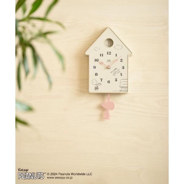 BRUNO（ブルーノ） PEANUTSモビールクロック DAY ピーナッツ Snoopy