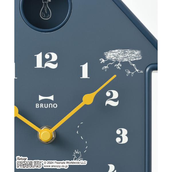 BRUNO（ブルーノ） PEANUTSモビールクロック DAY ピーナッツ Snoopy