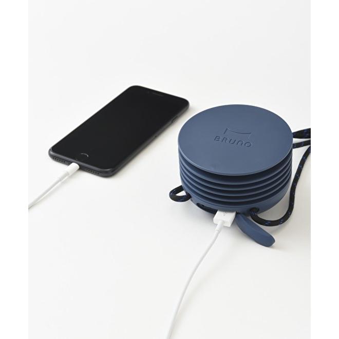 BRUNO（ブルーノ） 扇風機 首掛け 羽なし ウェアラブルファン BDE041