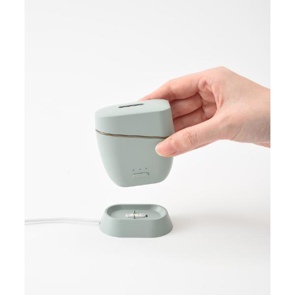 BRUNO 公式 イオン洗顔ブラシ BOE149-GR 防水 音波振動 イオン