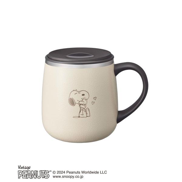 BRUNO（ブルーノ） BRUNO PEANUTS スヌーピー 蓋つきステンレスマグ