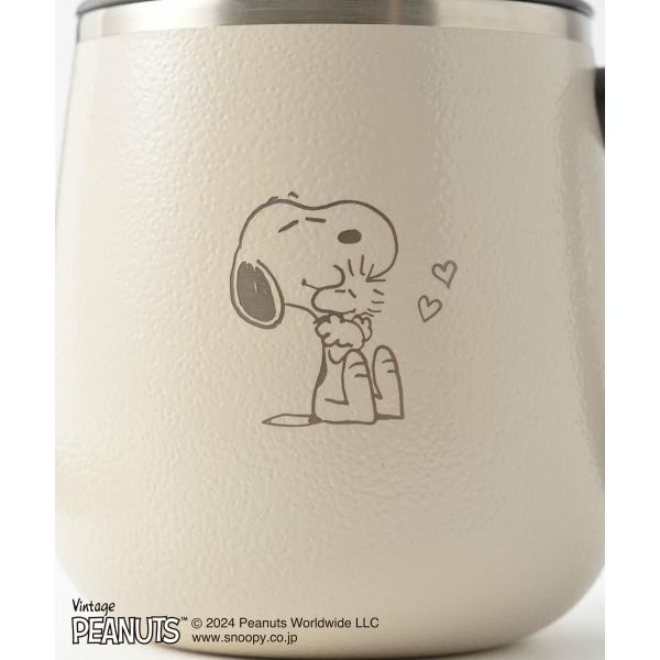 BRUNO（ブルーノ） BRUNO PEANUTS スヌーピー 蓋つきステンレスマグ