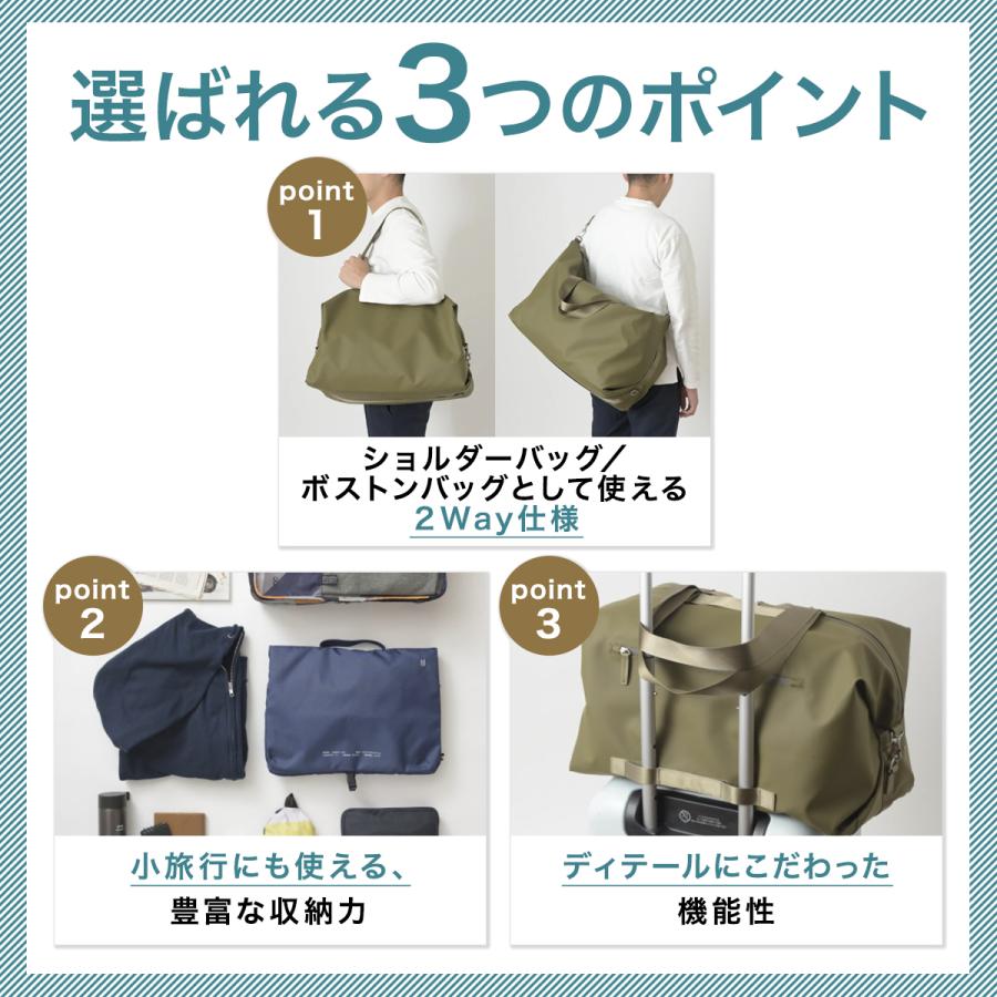 MILESTO（ミレスト） ボストンバッグ 旅行バッグ ジムバッグ 2way