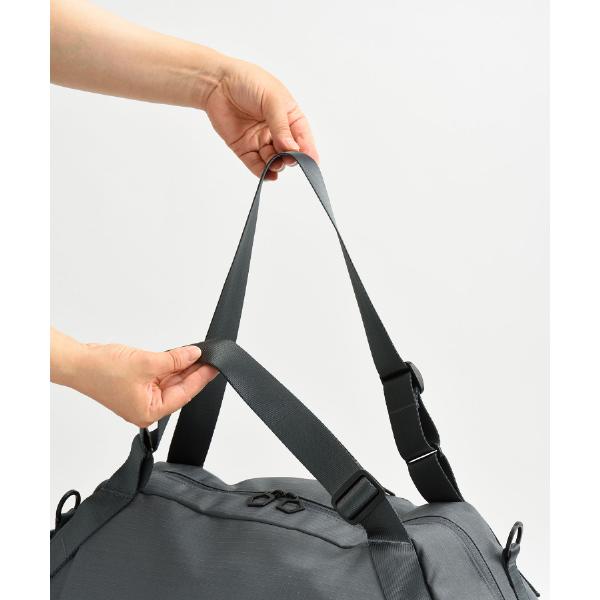 【新品】MILESTO Hutte ボストンバッグ ライトグレー TRAVEL SHOP MILESTO ボストンバッグ Hutte ボストンバッグ レディース