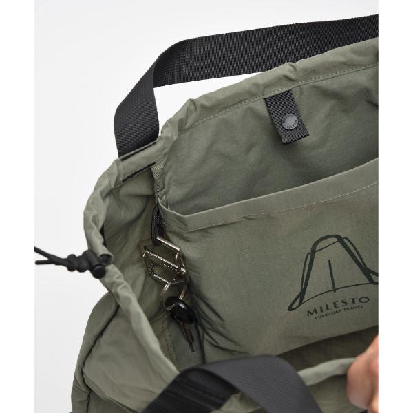 MILESTO（ミレスト） 公式 MILESTO UTILITY パッカブル2WAYリュック