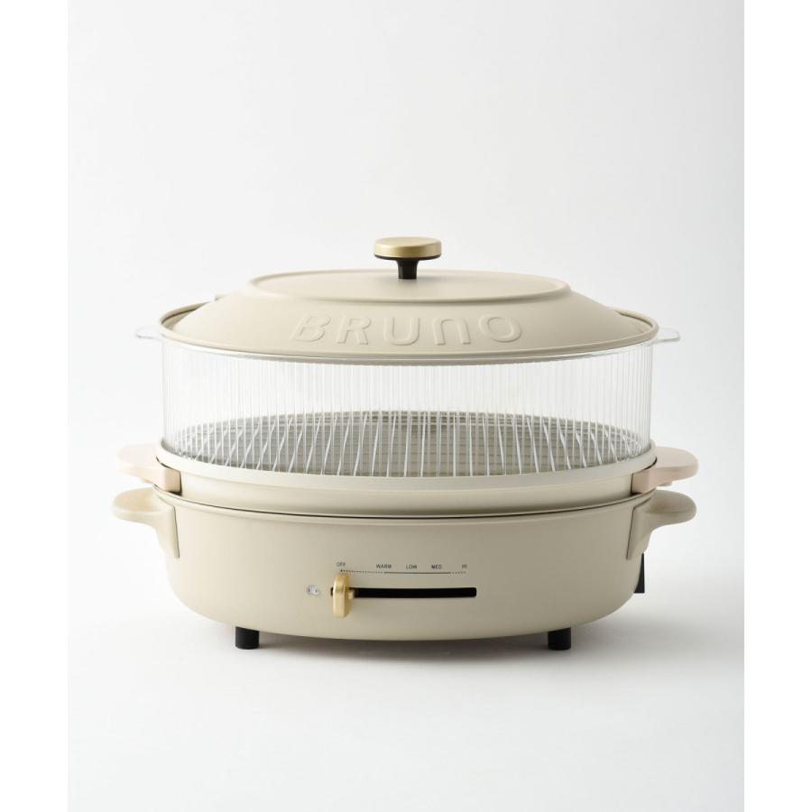BRUNO（ブルーノ） ホットプレート スチーマー スチーム オーバル