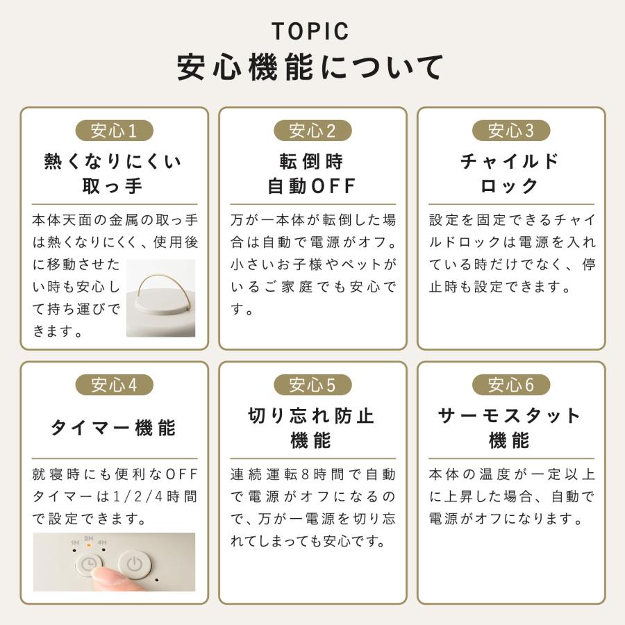 BRUNO（ブルーノ） 公式 全方位型 Classic Stove ファンヒーター 電気