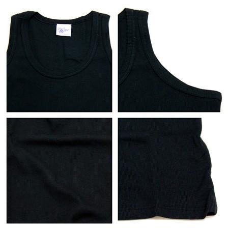 未開封3枚パック！アメリカ製デッドストック✴︎ミラータンクトップPan-A黒S 楽天市場】Robert P.Miller ミラー メンズ パネルリブ 3P タンク