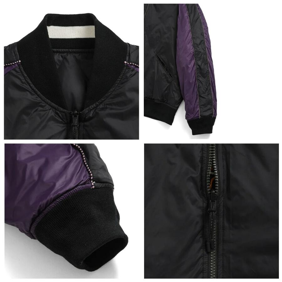 タイオン TAION スカジャン ダウン メンズ キルティングジャケット