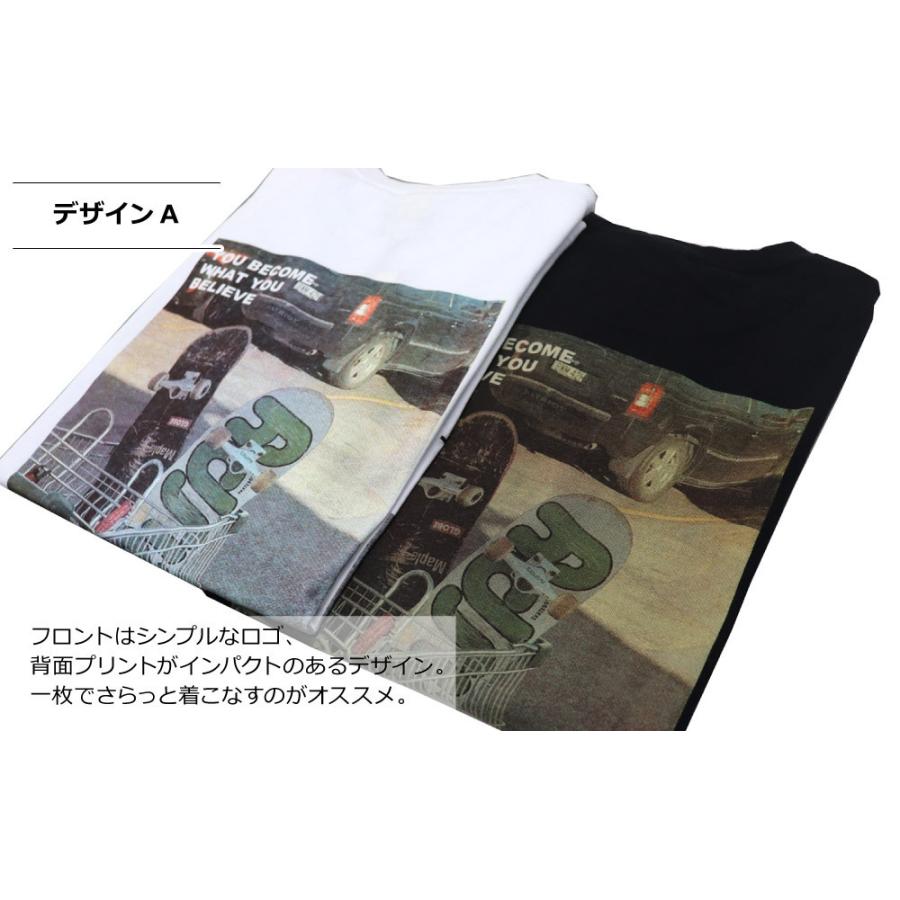 TRAP/U(トラップユー) MENS PRINT LONG SLLEVE T-SHIRT / メンズ プリント 長袖 Tシャツ 11-70153.11-70191.11-70221 ロンT｜bruno-regas｜04